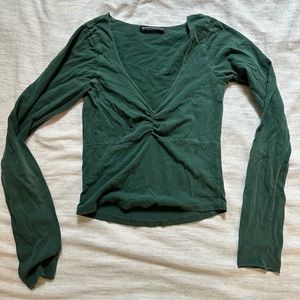 Dark green Brandy Melville top